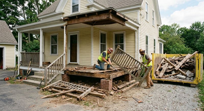 Porch Removal in Bergen County, NJ