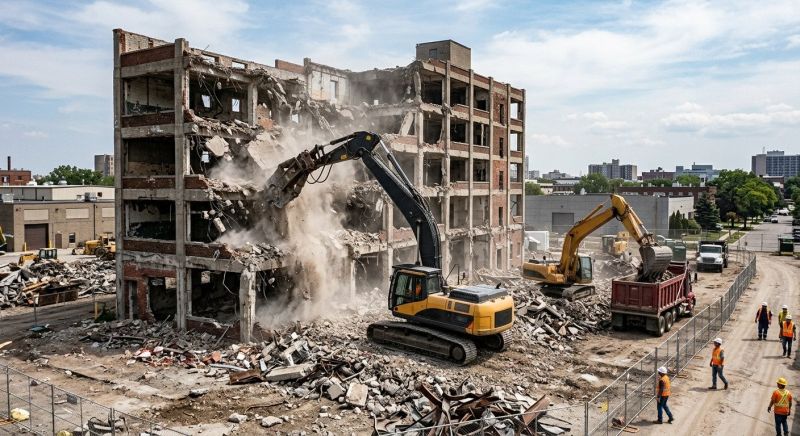 Building Removal in Old Bridge, NJ
