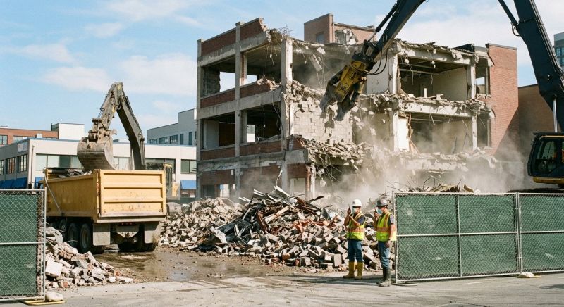Commercial Building Demolition in Katy, TX