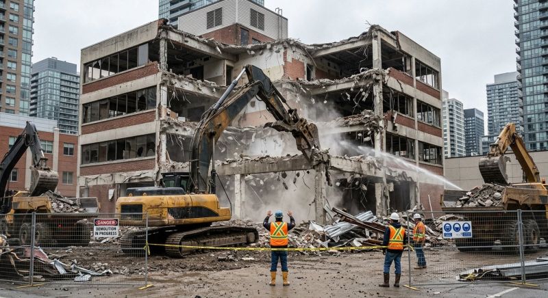 Commercial Building Removal in Bergen County, NJ