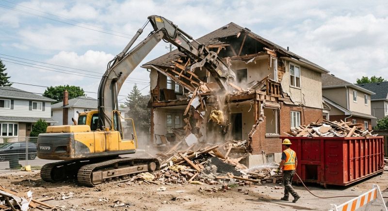 House Demolition Service in Roseville, CA