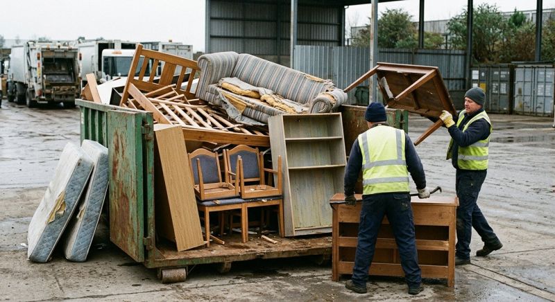 Old Furniture Disposal in Roseville, CA