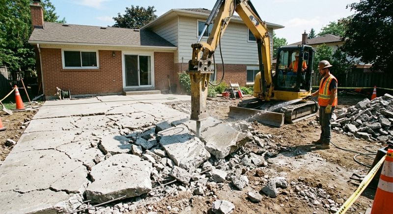 Pavement Demolition in Sacramento, CA